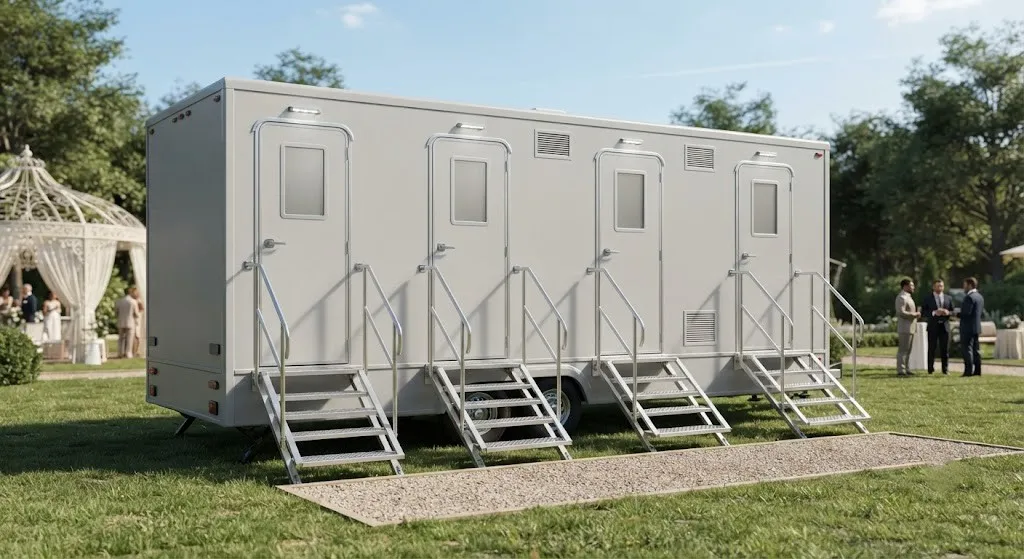 4 Stall Restroom Trailer in League City, TX
