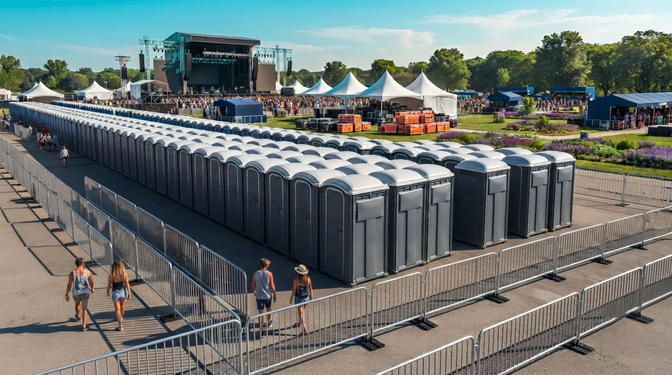 Festival Restroom Rental in League City, TX