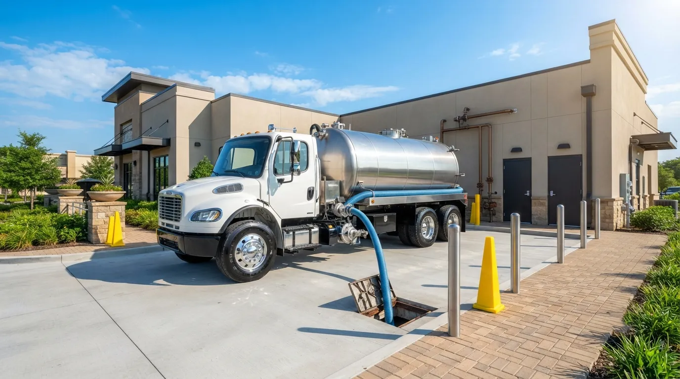 Grease Trap Pumping in League City, TX