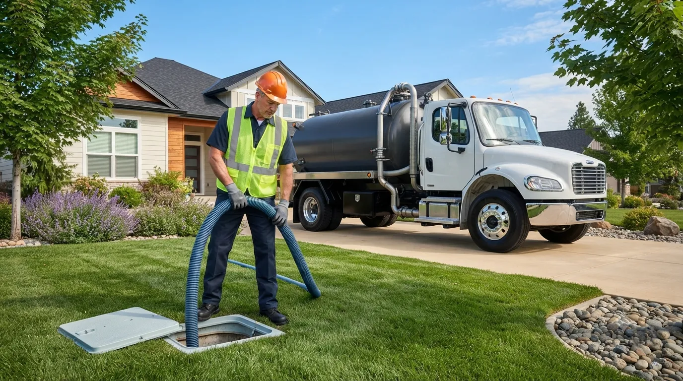 Septic Tank Cleaning in League City, TX